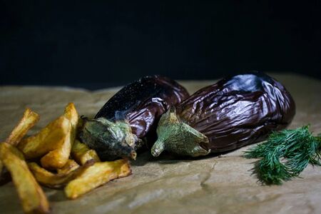 Баклажаны на углях