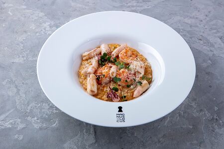 Ризотто с морепродуктами