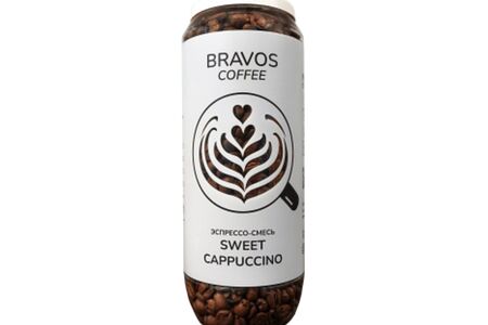 Кофе в зернах Bravos Sweet Cappuccino
