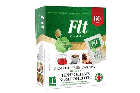 Заменитель сахара на основе эритрита и стевии №7 Fit Parad