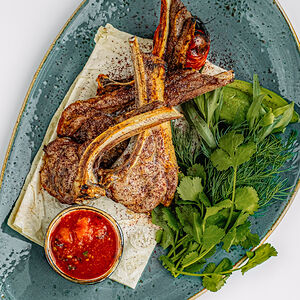 Шашлык из бараньих ребрышек