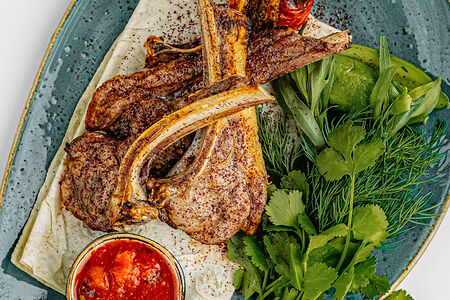 Шашлык из бараньих ребрышек