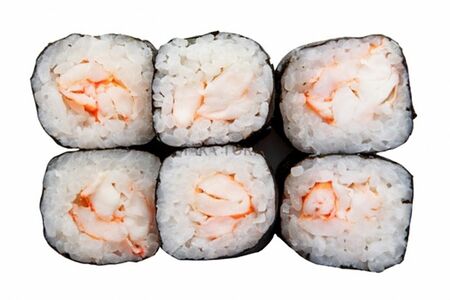 Классический ролл с креветкой