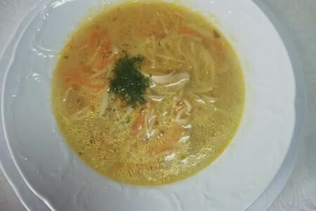 Суп-лапша куриная