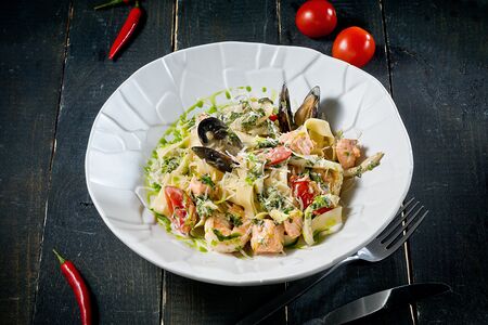 Паста с морепродуктами
