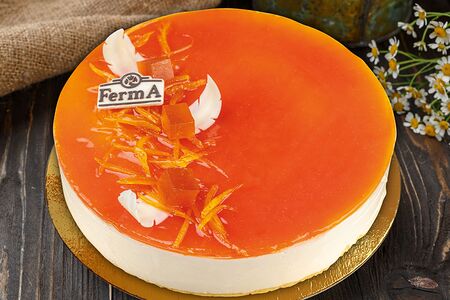 Апельсиновый торт замороженный