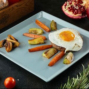 Рубленый Бифштекс из говядины с картофелем