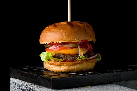 Трюфельный бургер Марс