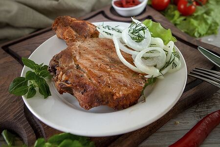 Стейк из свинины