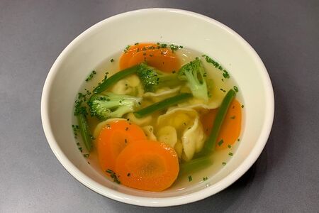 Суп с тортеллини