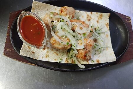 Шашлык из куриной грудки