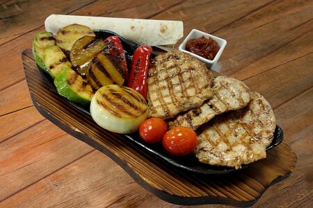 Гриль-сет с индейкой