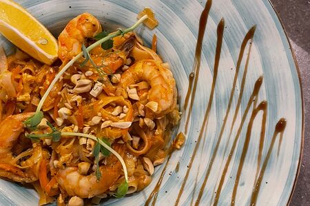 Пад тай с креветками