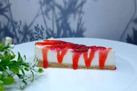 Чизкейк клубничный