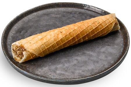 Трубочка с варёной сгущенкой