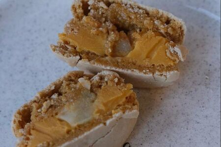 Макарон облепиха-яблоко-корица