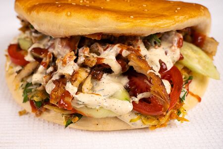 Шаурма по-карски с курицей