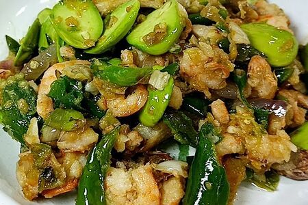 85 Баклажаны с картофелем и сладким перцем