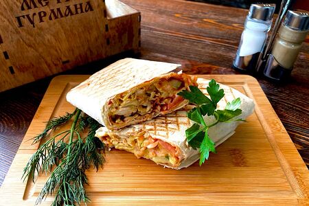 Шаурма со свининой