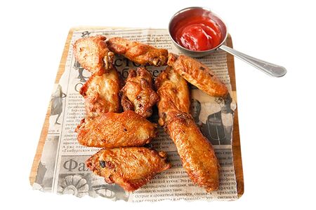 Куриные крылья во фритюре