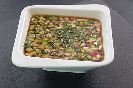 Окрошка на квасе