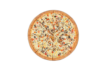 Пицца Ветчина-грибы (33см)