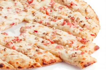 Чизы с ветчиной и грибами