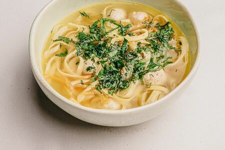 Куриный суп с фрикадельками