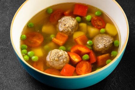 Супчик с фрикадельками