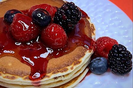 Оладушки лесные ягоды