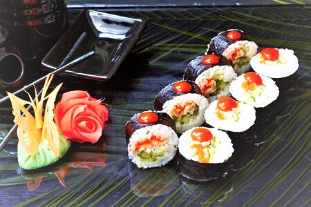 Ролл Футомаки с угрем