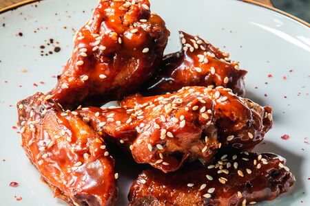 Куриные крылья барбекю