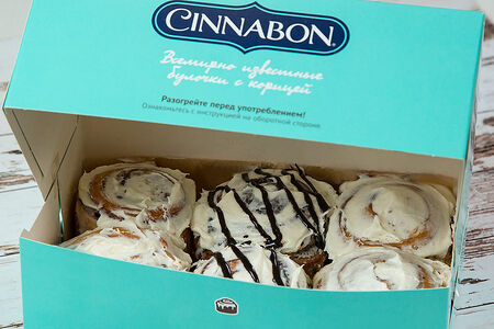 Синнапак 6 мини-булочек Ассорти