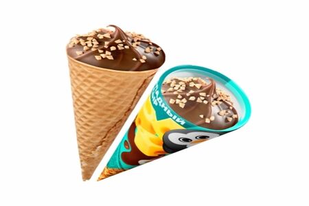 Рожок шоколадный сыр