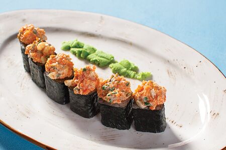 Ролл темпура с креветкой