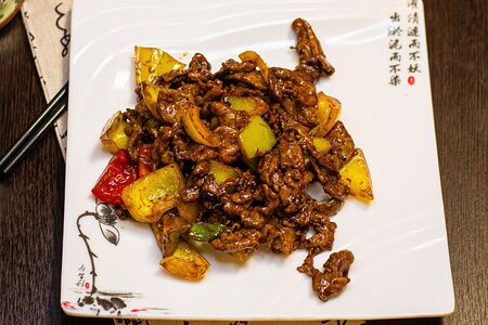 Утка в устричном соусе