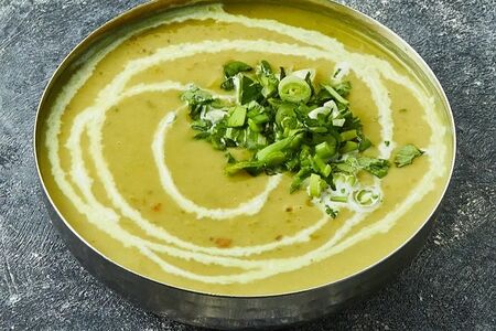 Gujarati coconut dal