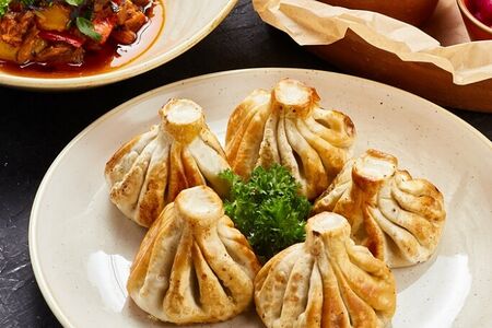 Хинкали жареные