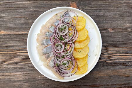 Селёдка с картошкой