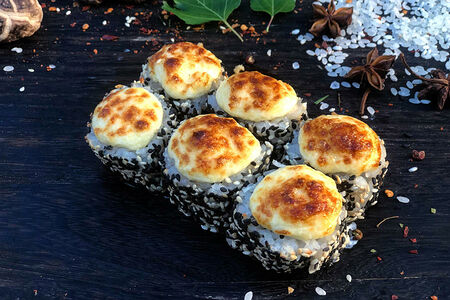 Филадельфия в кунжуте запеченная