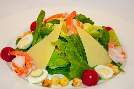 Цезарь с креветками