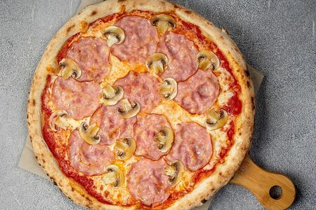 Ветчина и грибы