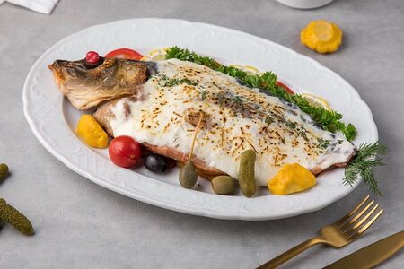 Карп запеченный