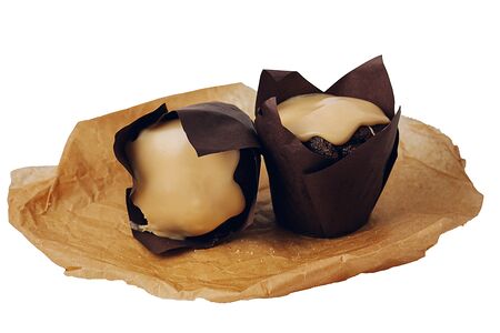 Маффин карамельный