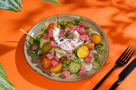 Нисуаз с маринованным тунцом