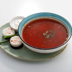 Наваристый домашний борщ с говядиной