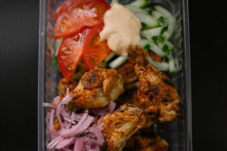 Шашлык из куриных ножек (7 шт)