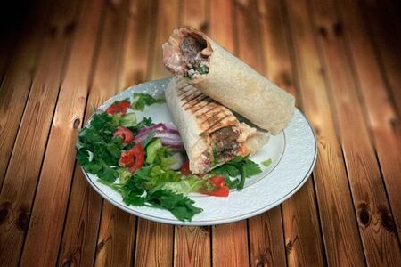 Шаурма с люля кебаб