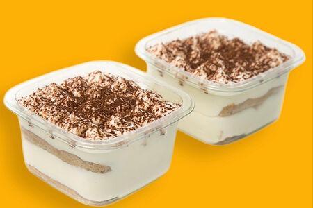 Тирамису пирожные в стаканчике