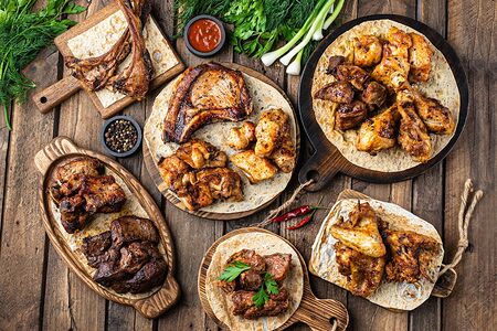 Ассорти из шашлык